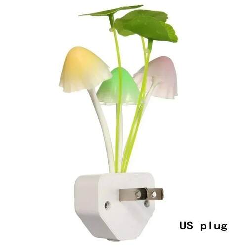Wall Light-control colorful night light lotus leaf aquatic g