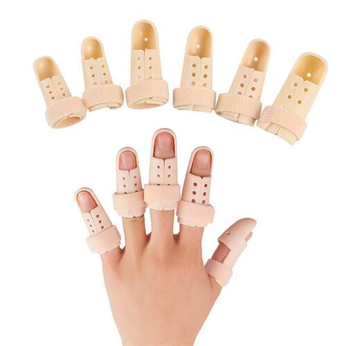 Finger splint Finger frature fixation splint perforated
