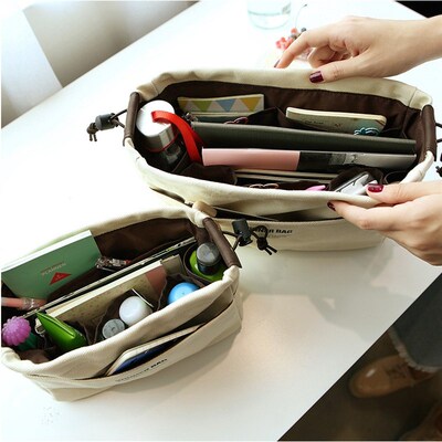 Purse Organizer Bag Organizer Insert with Compartments Makeu