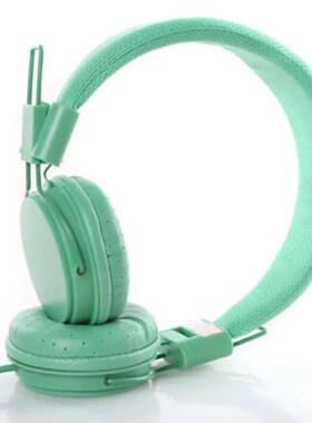 Kids Wired Ear Headphones Stylish Headband Earphones for iPa