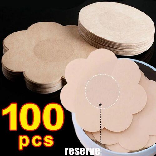 100PCS Nipple Cover Stickers Women Breast Lift Tape Pasties