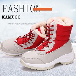 Boots Snow Waterproof Shoes Platfor Winter Women