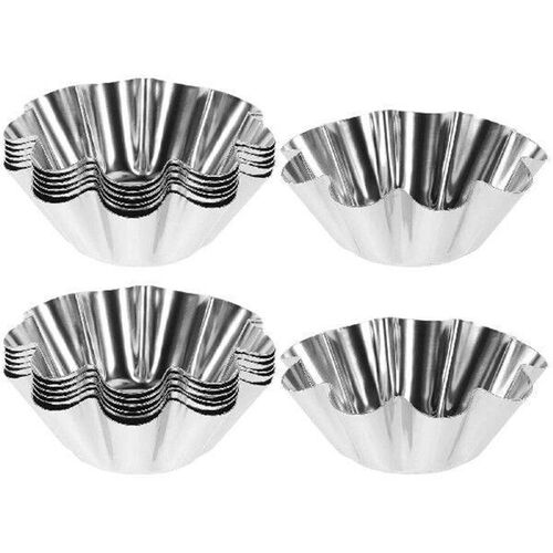 6 Pcs Metal Cake Pan Cheese Mini Toaster Oven Cupcake