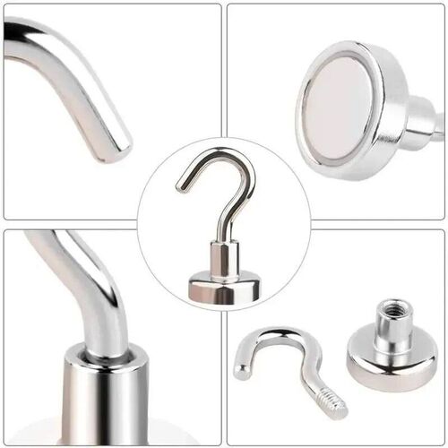 40PCS Strong Magnetic Hooks Multi-Purpose Storage Hooks Home