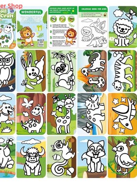 Creative Kids Coloring Book Kindergarten DIY Activity Toys