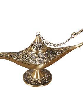 Wishing Lamp Ornament Retro Features Aladdin Magic Lamp