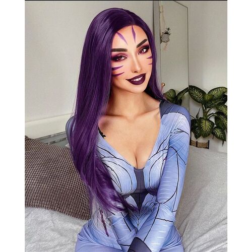 Halloween LOL Kaisa Cosplay Costume Woman Superhero KAISA