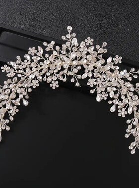 Wedding Hair Vine Bridal Accessories Crystal Pearl Headband