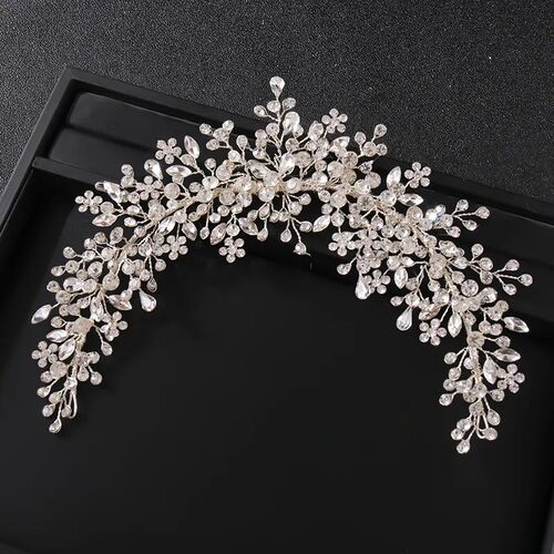 Wedding Hair Vine Bridal Accessories Crystal Pearl Headband