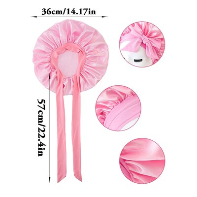 New Silk Bonnet for Sleeping Women Satin Bonnet Hair Bonnet