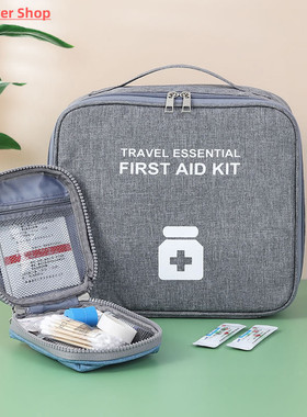 Mini Portable Medicine Storage Bag Travel First Aid Kit Medi