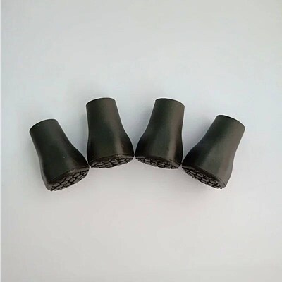 1/4/5pcs Rubber Pad Cap Antiskid Walking  Crutch Cane Bottom