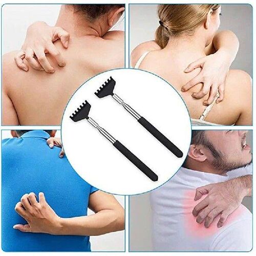 1PC Adjustable Back Scratcher Steel Back Massage Telescopic