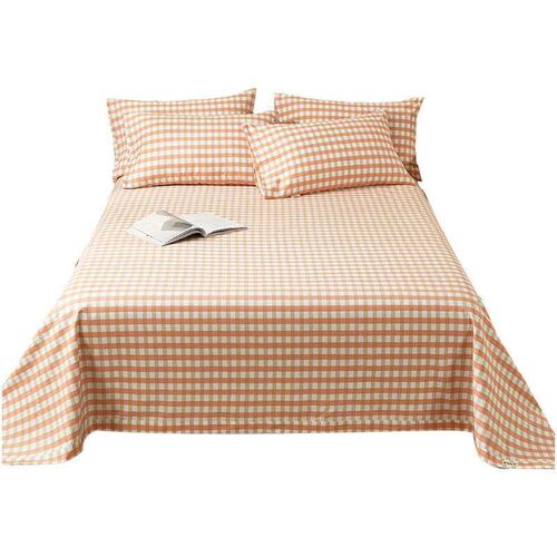 Cotton Old Coarse Cloth Bed Sheet Single Piece Summer 100 Co