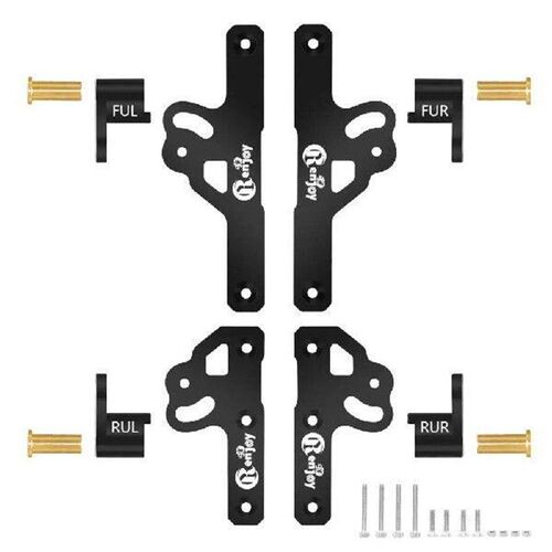 CNC Aluminum Shock Flex Blades for Axial 1/24 SCX24 Front
