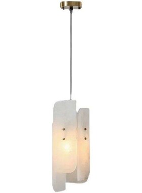 New Style Real Marble Pendant Lights Copper Wire Adjustable