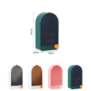 New Soap Box Drain Toilet Suction Cup Wall-Mounted