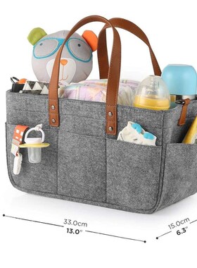 Baby Diaper Organizer Portable Holder Bag for Changing Table