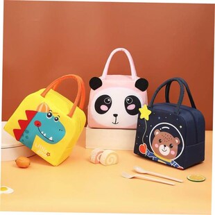Thermal Food Bag Pouch Tote Cooler Box Lunch Insulated Small
