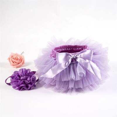Baby Girls Tulle Tutu Bloomers Infant Newborn Diapers ver 2p