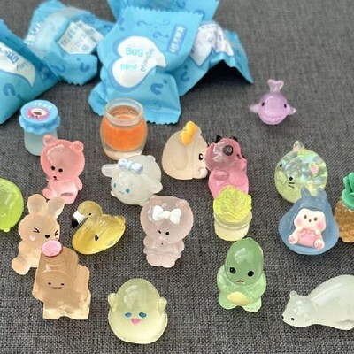 25/50/100pcs Miniature Animal Blind Bag Toys Mini