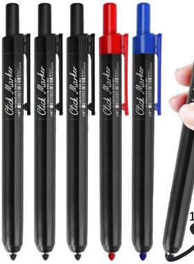 Large Capaity Retratable Push Marker Pen 1.8mm Art Supplies