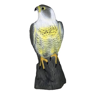 17 x 17.5 x 41cm Garden Fake Realistic Bird Scarer Scarecrow