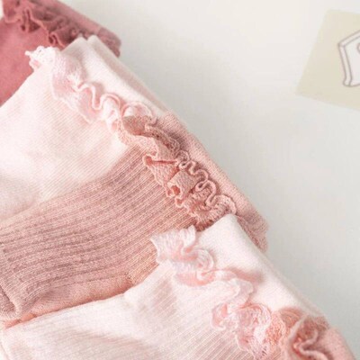 0-2Y Newborn Baby Lace Socks Bow Princess Socks Girls Infant
