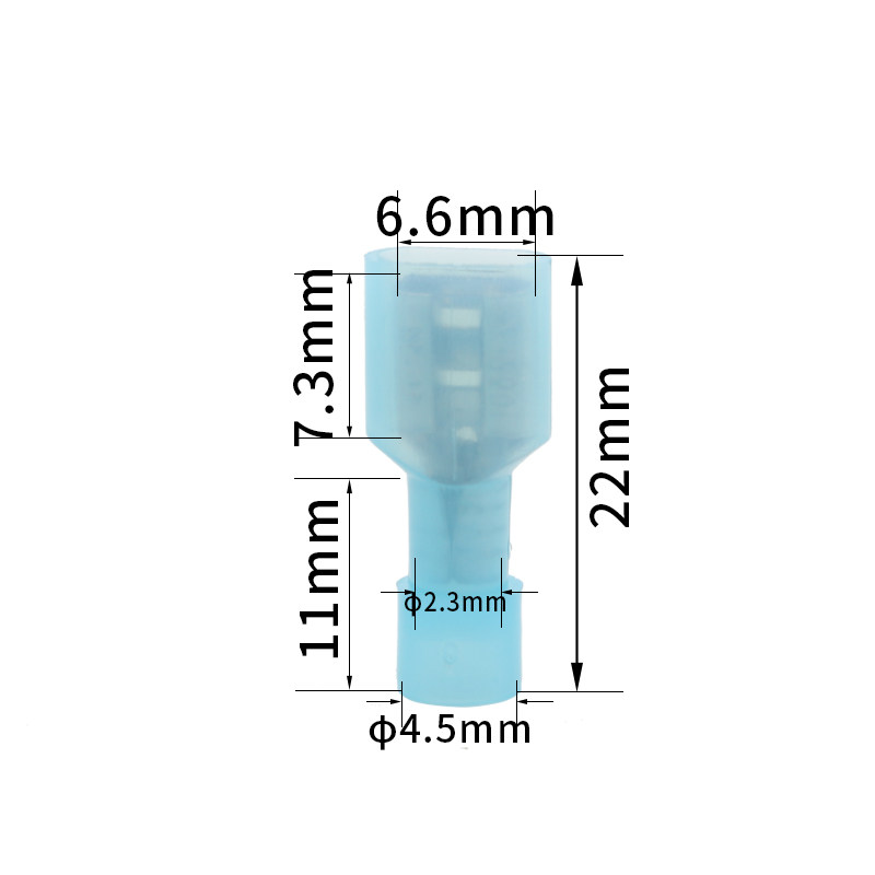 尼龙母全绝缘接头FDFN2-0 冷压接线端子连接器.3插簧插片0只,电子/电工,接线端子,淘宝优惠券,粉丝福利购,淘宝优惠卷