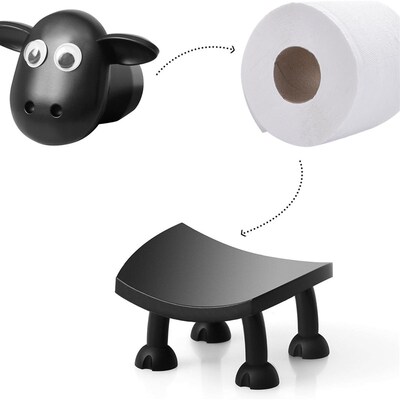 Sheep Toilet Roll Holder 2025年居家日用创意有趣绵羊卫生纸架