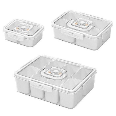 Y1UB Space Saving Stackable Preservation Boxes Fridge and