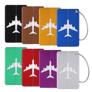 Reusable Aluminium Travel Luggage Tags Suitcase Labels Stain