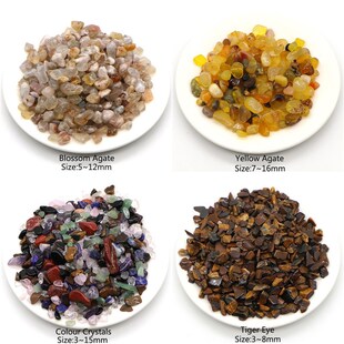 Natural Crystals Quartz Healing Stones Gravel Specimen Jewel