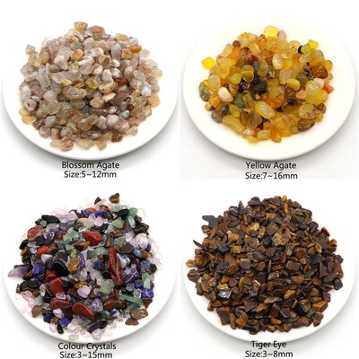 Natural Crystals Quartz Healing Stones Gravel Specimen Jewel