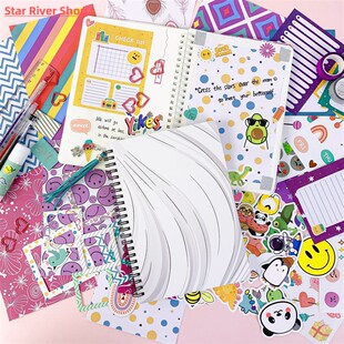 Jounary Purple Hand Ledger Scrapbooking Set Diary Gift Box