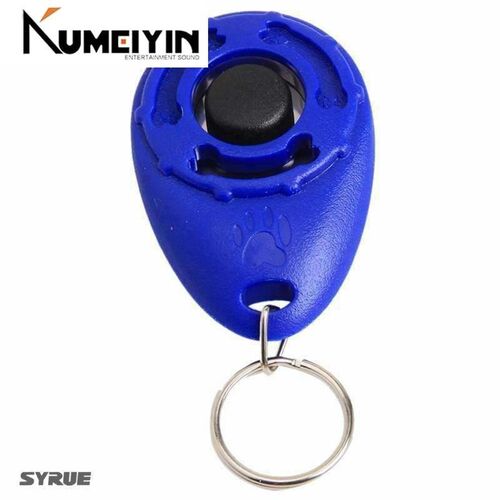 1Pc  Pet Dog Training Adjustable Sound Key chain Dog clicker