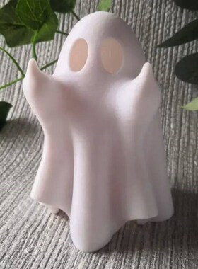 Halloween Glowing Middle Finger Ghost Mini Despise Ghost Tab