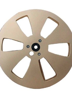 Aluminum Takeup Reel Opening Machine 6 Hole 1/4 7inch Empty