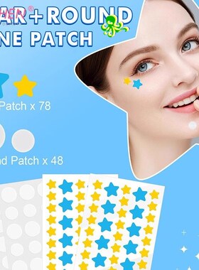 126/132Pcs New Colorful Invisible Acne Removal Pimple Patch