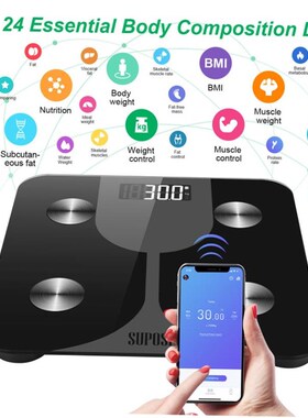 body fat weight weighing scale体脂称浴室英文lbs人体重秤磅BMI