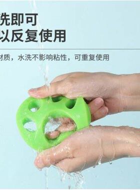 家用清洁粘毛滚筒,适用于洗衣机,可机洗和水洗。这款粘毛神器采