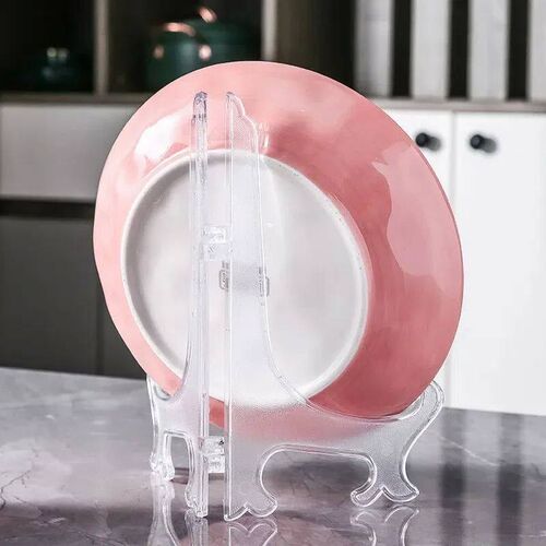 Dish Plate Racks Folding Bowl Plate Picture Stand Storage Ho