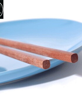 10pcs Wood chopsticks Household lacquerless fast wood实木筷