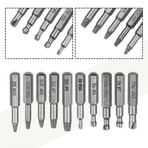 For Broken Head Screw Screw Disassembler 4mm 6.35mm Metal
