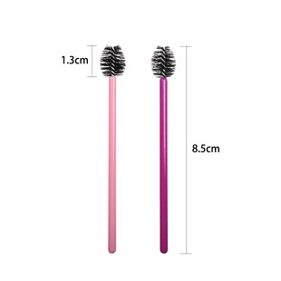 50 Pcs Disposable eyelash brush Mini Mascara Wands brow brus