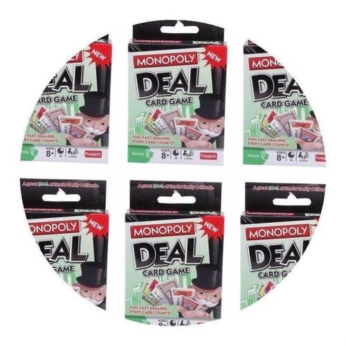 English VErsion MonoPoly DEal CarD Play CarD Toy PuzzlE FaM