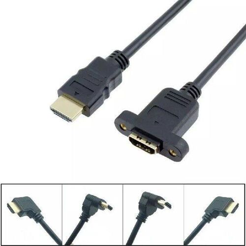 HD Cable Male to Female Extend Cable  Extension Cable 90
