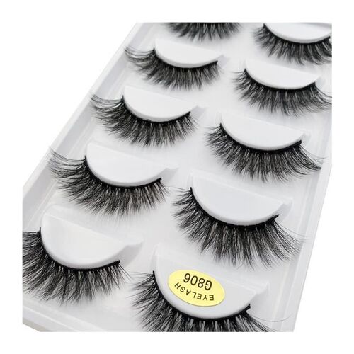 10/5Pairs 3D Mink Lashes Natural False Eyelashes Dramatic Ey