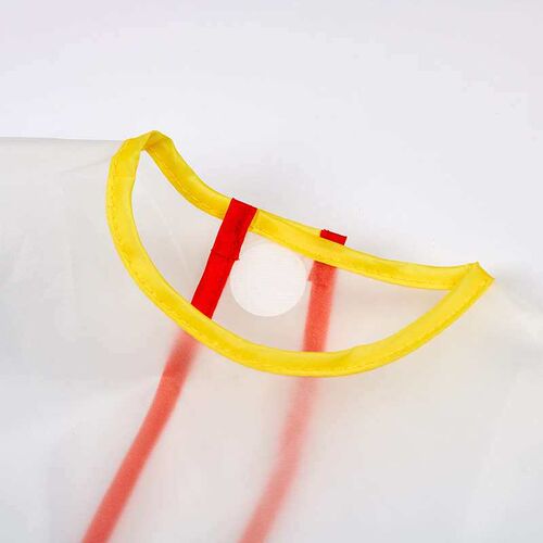 Childrens Painting Art Apron Transparent Painting Waterproo