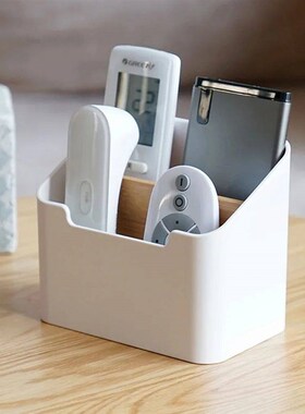 2/4 Grids Multi Functional Desktop Bamboo And Wood Compartme